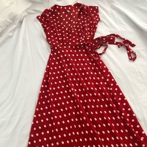Vintage polka dot dress